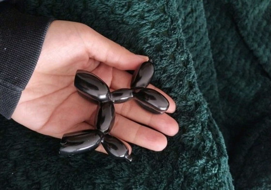 Image 1 of Statuette palloncino cane in resina set 2 pz