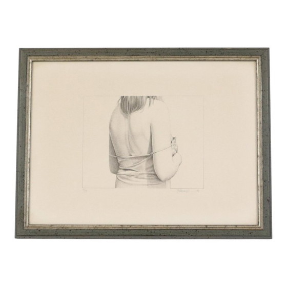 Roger Wittevrongel litho portret van een vrouw genummerd 79/99 – Litho's & Zeefdrukken, Paper (photo 11 of 13)