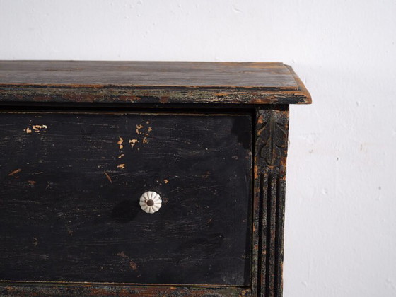 Antique chest of drawers with dark patina (c.1920) #58 (photo 33 of 40)