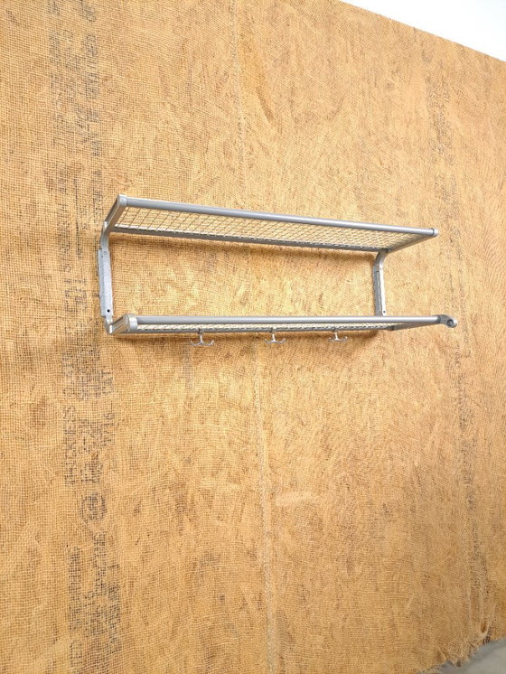 Image 1 of Habo Wandgarderobe mit weißem Netzgewebe, Nr. 12