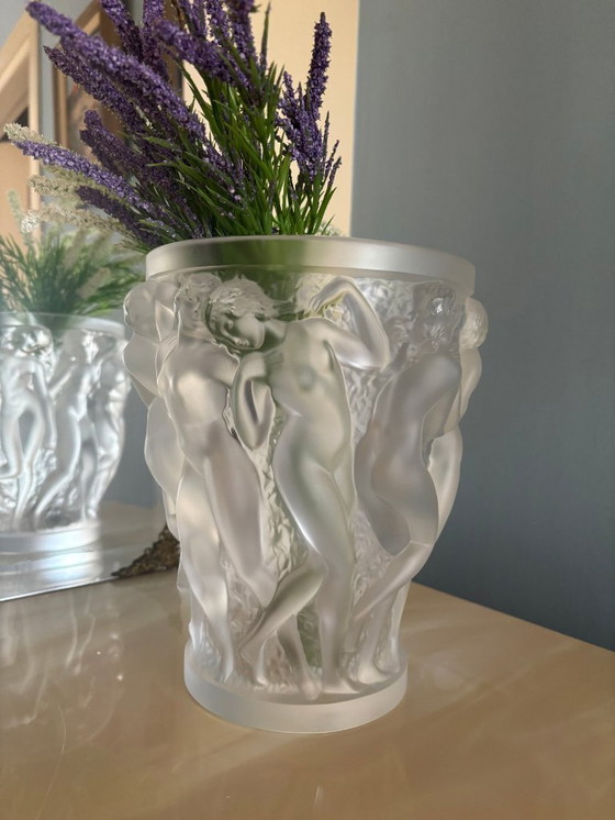 Image 1 of Lalique - Vase - Bacchantes - Crystal