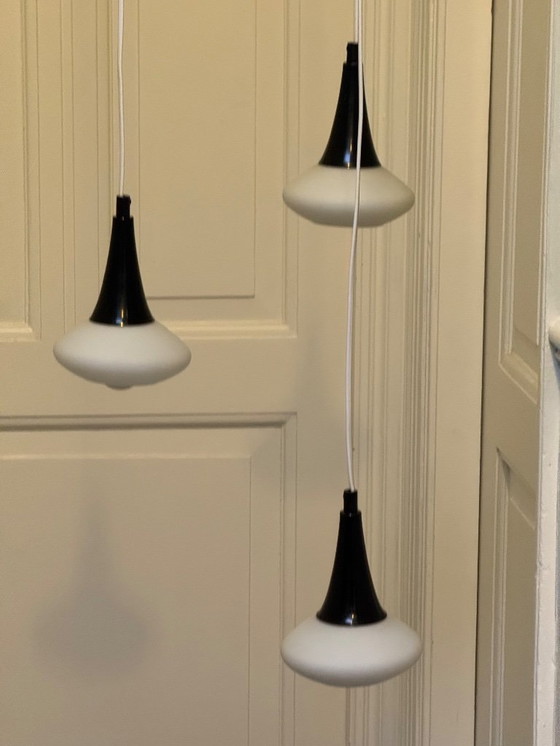 Image 1 of Lampada a sospensione a cascata vintage, anni '60.