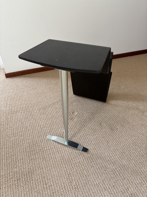 Image 1 of Modern side table and reading tray