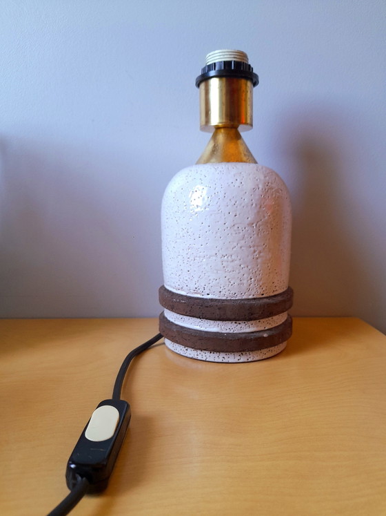 Image 1 of Enamelled ceramic lamp, 1970