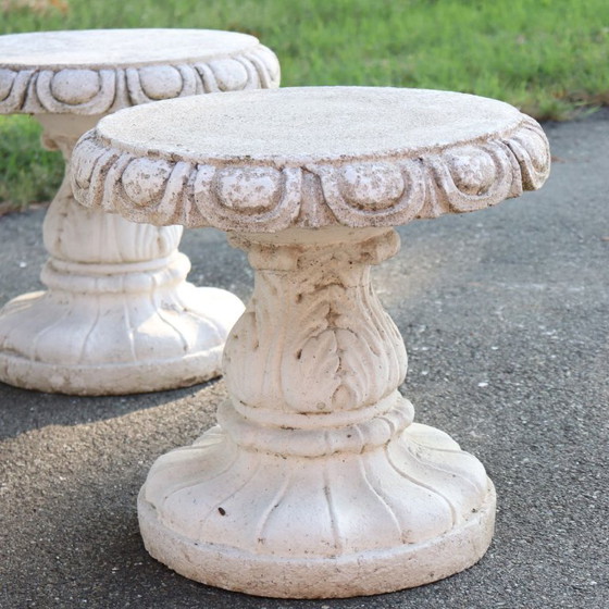 Tavolo da giardino e 4 sgabelli, Italia, inizio XX secolo – Set da giardino, Other (photo 13 of 15)
