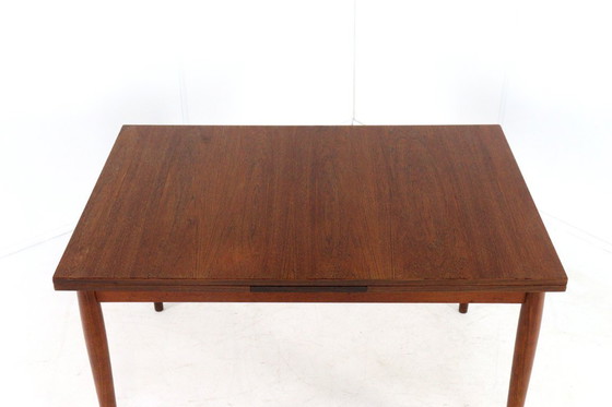 Image 1 of Lübke extendable rectangular dining table vintage