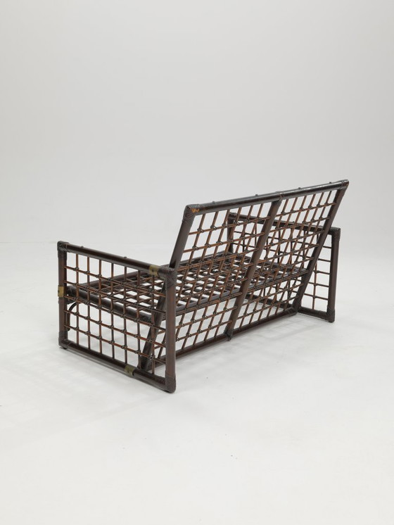 Image 1 of Afra & Tobia Scarpa Pair of 'Basilan' Series Sofa for B&B Italia,Italy 1970s