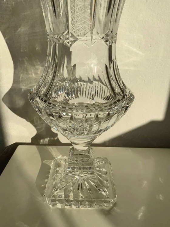 Image 1 of Rare Set of 3 Bohemian Crystal Objects – Historicism Period (ca. 1880-1890)