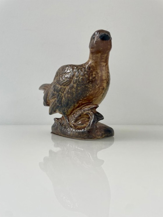 Image 1 of Pot de fleurs vintage figuratif en forme de faisan