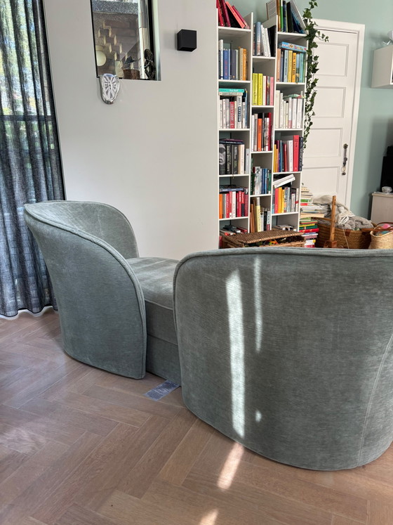 Divano Moooi Aldora – Divani 2 posti, Tessile, Legno (photo 5 of 16)