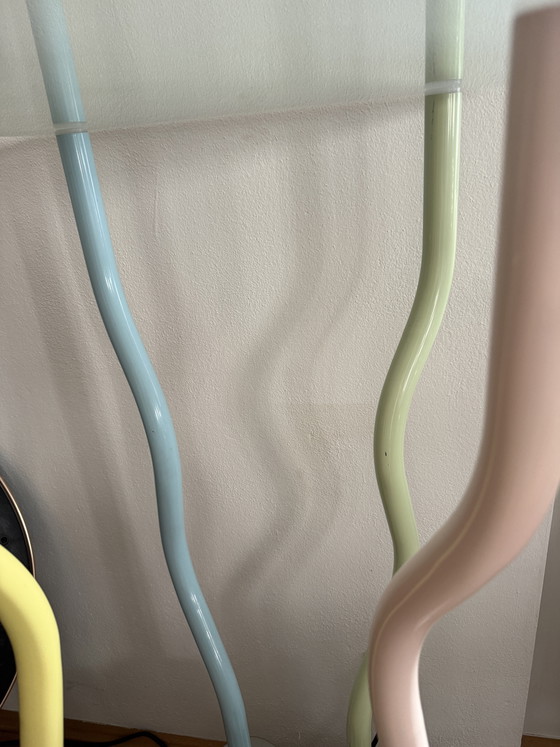 Image 1 of ETTORE SOTTSASS musealer Stehtisch „Strutture tremano“ MemphisMilano