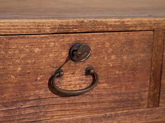 Antique base cabinet - Taishō / Showa Period (c. ) #4 – Storage cabinet, Metal (photo 15 of 40)