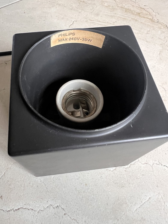 Image 1 of Iconic Philips Cube Mirror Lamp – Vintage 70s Design