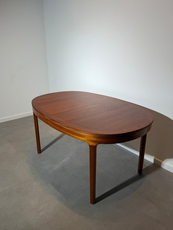 Image 1 of Nathan Extendable Oval Dining Table in Teak