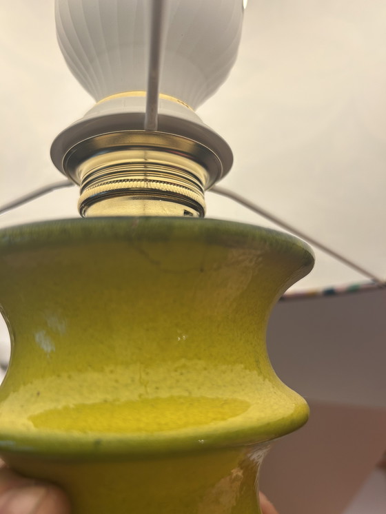 Image 1 of Vintage vaaslamp van Steuler - Ontwerp Cari Zalloni