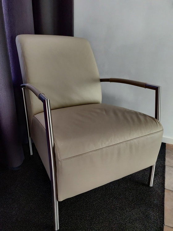 Image 1 of Prominent Leather Armchair