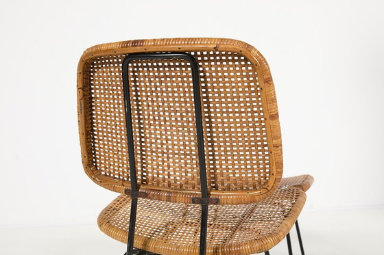 Image 1 of Set di sedie italiane in stile Mid-Century Modern degli anni '60.