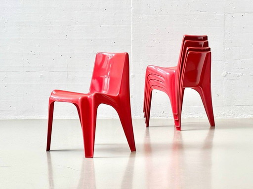 Chaises Bofinger BA 1171 de Helmut Bätzner pour Bofinger Möbel, années 1960