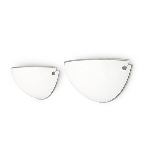 Paire d'appliques "Quarto" par Tobia Scarpa pour Flos, 1970