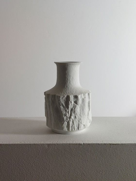 Image 1 of Decorazione in pietra vintage di metà secolo in porcellana biscuit di Bareuther Waldasassen