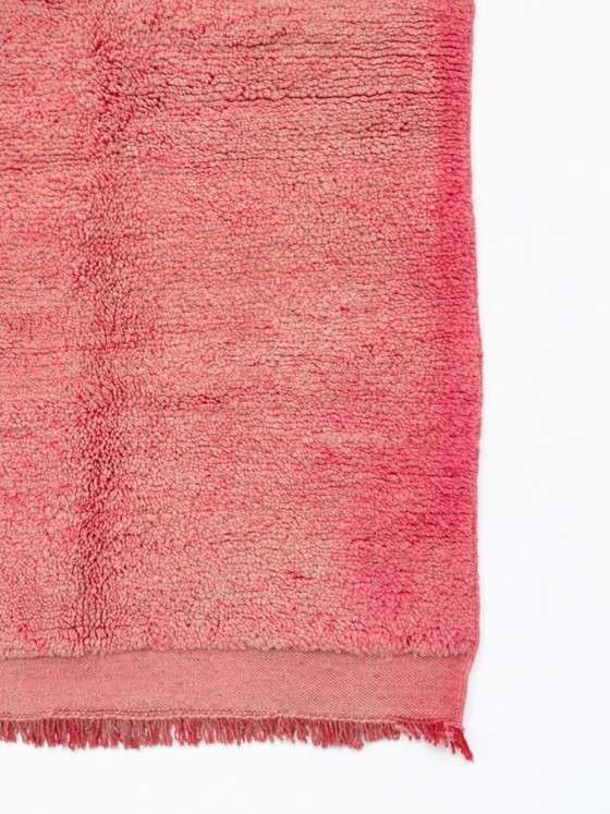 Marokkanischer Wollteppich – verblasstes Rosa – Teppiche & Läufer, Wool (photo 3 of 5)