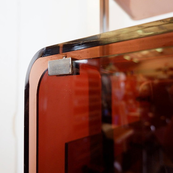 Image 1 of Étagère/Bar sol/plafond Michel Ducaroy pour Roche Bobois (Claustra), années 1970