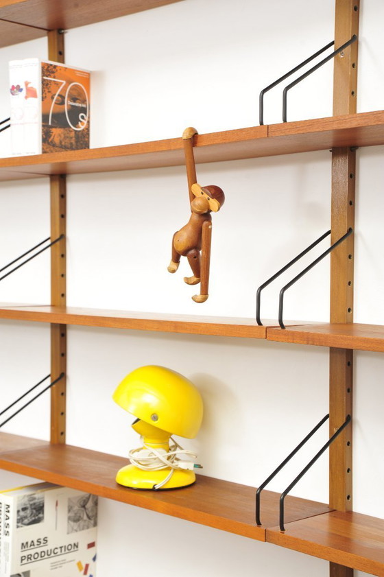 Image 1 of Mensola da parete "Royal System" in teak di Poul Cadovius per CADO (anni '50)