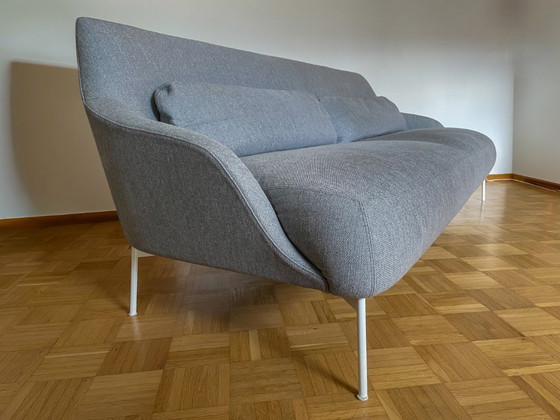Image 1 of Italian designer sofa - Lima by Tacchini in grey
