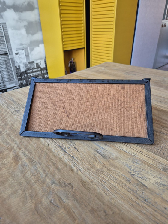 Image 1 of Appendiabiti da parete vintage con piastrelle in ceramica - SERVAIS Germania