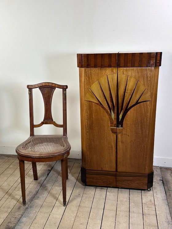 Image 1 of Barra con marquetería Art Déco, 1920