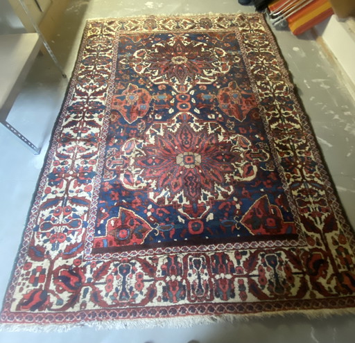 Alfombra persa de excepcional belleza. ¡Limpiada!