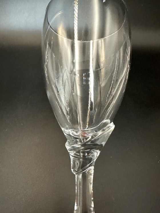 Image 1 of 6 bicchieri da acqua con piedistallo e dettagli