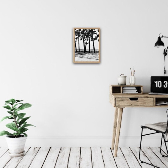 Image 1 of Acryl op wit Hahnemühle-papier. Formaat 40x30cm.