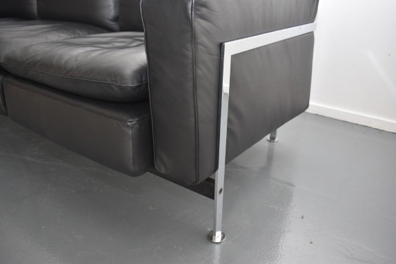 Magnifique canapé design De Sede Robert Haussmann 302 – Canapés 3 places, Metal, Leather (photo 15 of 17)