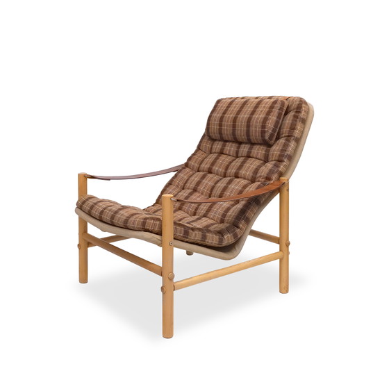 Image 1 of Dux Junker Safari Chair | Boije | 60s vintage lounge chair