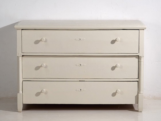 Antique white chest of drawers (c.1920) #53 (photo 34 of 40)