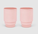 6 tazze da caffè Monday (rosa) di Puik Design