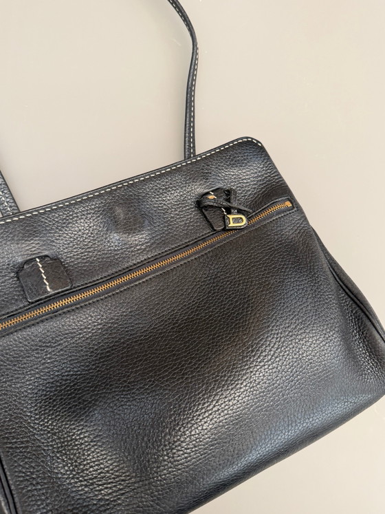 Delvaux Nuage Handbag – Black Grained Leather – Vintage – Shoulder bags (photo 4 of 9)