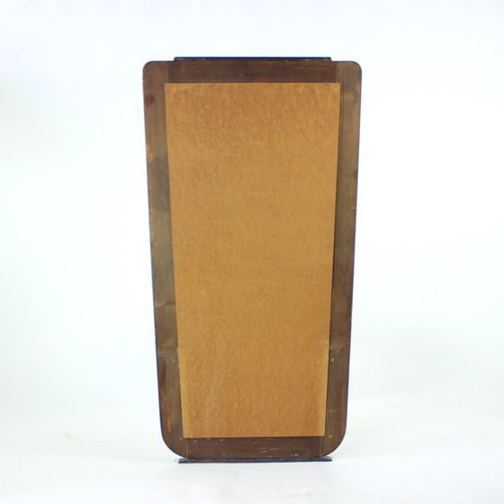 Image 1 of Specchio da parete asimmetrico vintage, Cecoslovacchia, anni '50