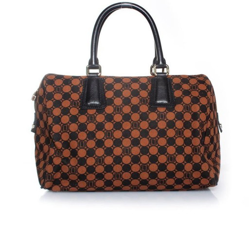 Laurel, patterned bowling canvas bag