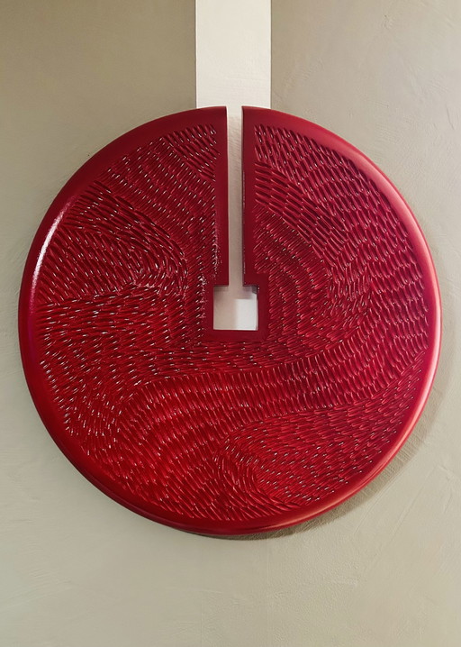 Rotan Hunt Cerise Berry sculptuur