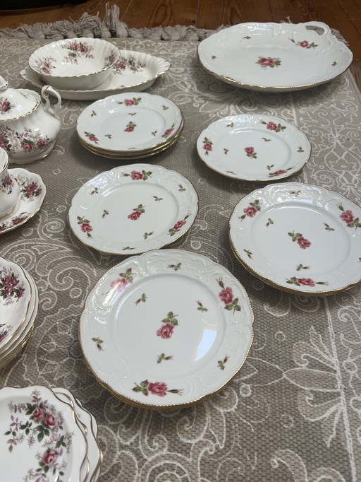 Theeservies Royal Albert Lavendel Rose