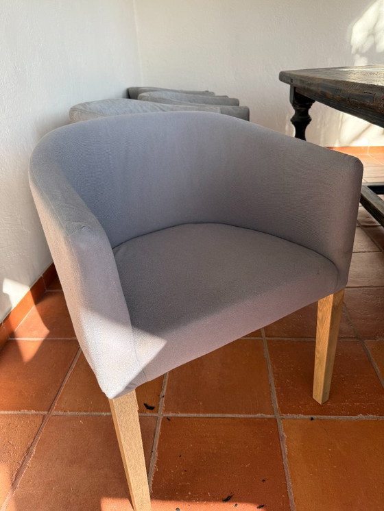 Image 1 of Tavolo in rovere e 10 sedie vintage