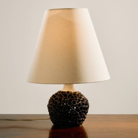 Image 1 of MK10983 Danish ceramic table lamp by Bodil Marie Nielsen, set of 2