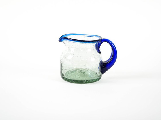 Image 1 of Pot à lait en verre, design italien, années 1970, fabriqué en Italie