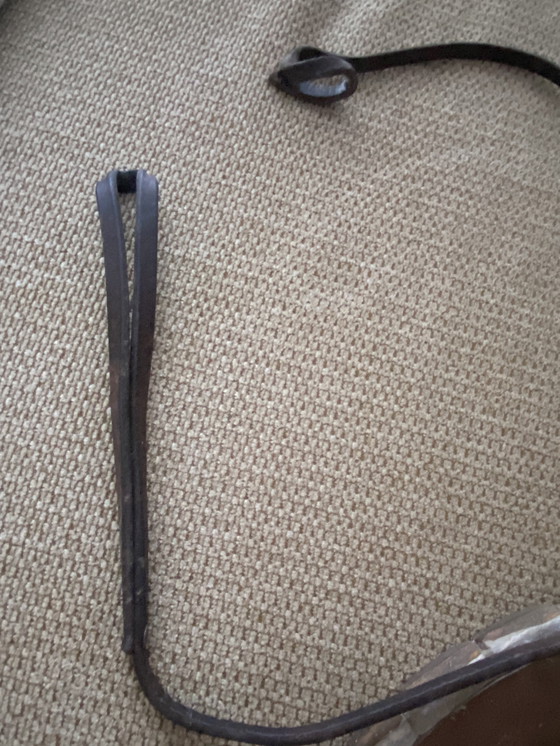 Image 1 of Jaren 70 spiegel in ceramica vintage 