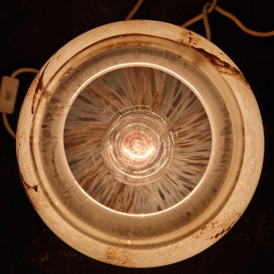 Image 1 of Lampe champignon vintage de style Murano 1970
