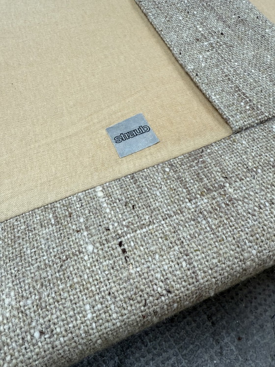 Image 1 of CARL STRAUB SEATING GROUP POLTRONA, DIVANO 2 POSTI E 3 POSTI LANA BEIGE CREMA