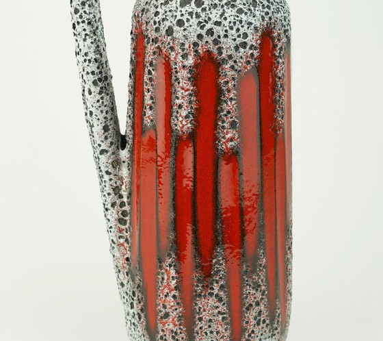 Vaso Scheurich tedesco occidentale vintage anni '60 '70 con decoro Lora Modello 275-28 – Scheurich W-Germany (photo 4 of 13)