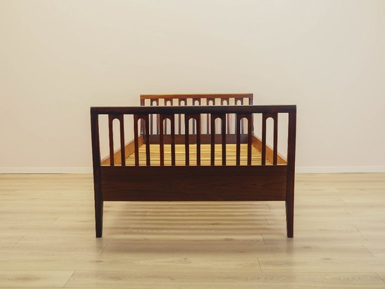 Image 1 of Cama de palisandro, diseño danés, década de 1970, fabricada por Illums Bolighus.